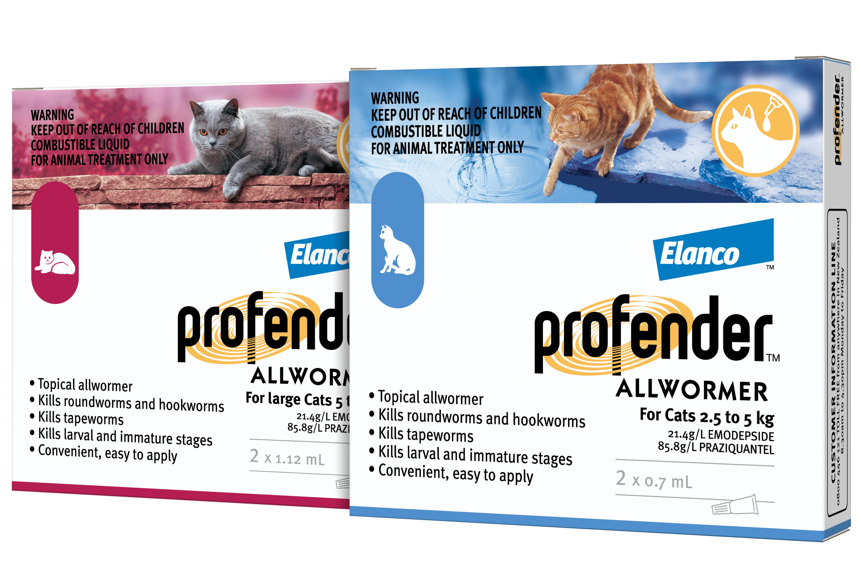 Topical worm shop medicine for cats